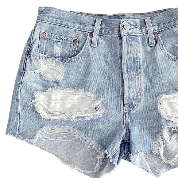 Levi’s 501 High Waist Shorts - Picture 6 of 13